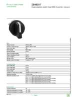 Datasheet for Schneider Electric ZB4BD37, EAN: 3389110827255