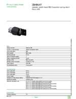 Datasheet for Schneider Electric ZB4BG07, EAN: 3389110829815