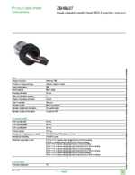 Datasheet for Schneider Electric ZB4BJ27, EAN: 3389110827590