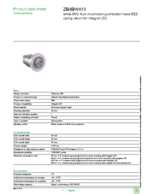 Datasheet for Schneider Electric ZB4BW413, EAN: 3389110666472