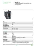Datasheet for Schneider Electric ZB5AZ1043, EAN: 3389110816013