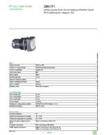 Datasheet for Schneider Electric ZB6CF1, EAN: 3389110776218