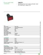 Datasheet for Schneider Electric ZB6DF4, EAN: 3389110776270