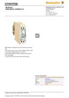 Datasheet for Weidmüller 0546260000, EAN: 4008190103705