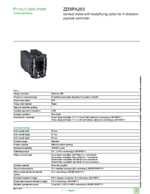 Datasheet for Schneider Electric ZD5PA203, EAN: 3389110286397
