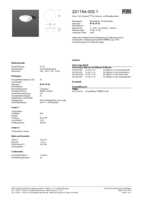 Datasheet for RZB 221154.002.1, EAN: 4051859075653