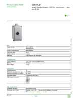 Datasheet for Schneider Electric 9001KY1, EAN: 3389118039025