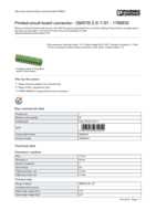 Datasheet for Phoenix Contact 1766932, EAN: 4017918032951