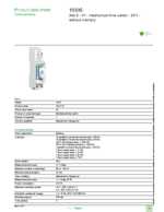 Datasheet for Schneider Electric 15335, EAN: 3303430153351
