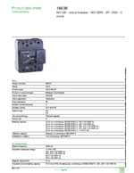 Datasheet for Schneider Electric 18638, EAN: 3303430186380