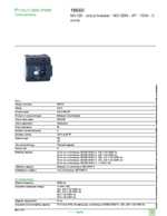 Datasheet for Schneider Electric 18660, EAN: 3303430186601