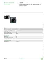 Datasheet for Schneider Electric 19088, EAN: 3303430190882 Datasheet for Schneider Electric 19088, EAN: 3303430190882