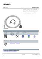 Datasheet for Siemens 3RK19015AA00, EAN: 4011209648500 Datasheet for Siemens 3RK19015AA00, EAN: 4011209648500