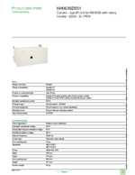 Datasheet for Schneider Electric KH063SD551, EAN: 3389118238558