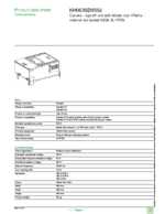 Datasheet for Schneider Electric KH063SD9502, EAN: 3606485329871