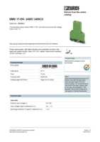 Datasheet for Phoenix Contact 2946803, EAN: 4017918082444
