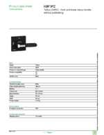 Datasheet for Schneider Electric KBF3PZ, EAN: 3389110804805