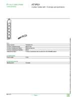Datasheet for Schneider Electric AT1PS1, EAN: 3389110586701 Datasheet for Schneider Electric AT1PS1, EAN: 3389110586701