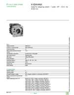 Datasheet for Schneider Electric K1D004NX, EAN: 3389110794236