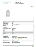Datasheet for Schneider Electric KBB40ZFMP, EAN: 3606480001932