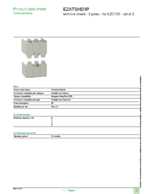 Datasheet for Schneider Electric EZATSHD3P, EAN: 3303430301868 Datasheet for Schneider Electric EZATSHD3P, EAN: 3303430301868
