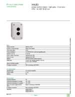 Datasheet for Schneider Electric XALE2, EAN: 3389119017589