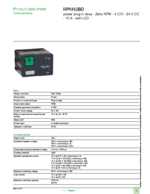 Datasheet for Schneider Electric RPM42BD, EAN: 3389119402217