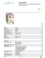 Datasheet for Schneider Electric RXM2AB2P7, EAN: 3389119403535