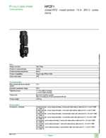 Datasheet for Schneider Electric RPZF1, EAN: 3389119402286