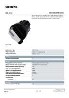 Datasheet for Siemens 3SU10022BF600AA0, EAN: 4011209956148