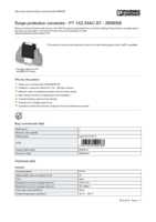 Datasheet for Phoenix Contact 2856058, EAN: 4017918599188