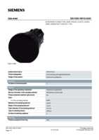 Datasheet for Siemens 3SU10001BD100AA0, EAN: 4011209956285