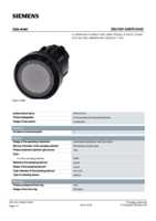 Datasheet for Siemens 3SU10010AB700AA0, EAN: 4011209955745