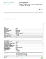 Datasheet for Schneider Electric KSA500ET430, EAN: 3606480004988