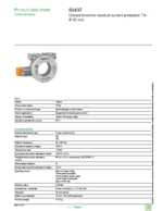 Datasheet for Schneider Electric 50437, EAN: 3303430504375