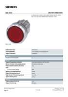 Datasheet for Siemens 3SU10510AB200AA0, EAN: 4011209965683