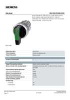 Datasheet for Siemens 3SU10522CM400AA0, EAN: 4011209970755