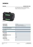 Datasheet for Siemens 3SU14001GC101AA0, EAN: 4011209946651
