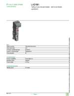 Datasheet for Schneider Electric LAD3B1, EAN: 3389118050907