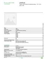 Datasheet for Schneider Electric LR3D126, EAN: 3389110378290
