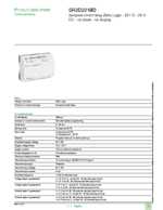 Datasheet for Schneider Electric SR2D201BD, EAN: 3389110549805
