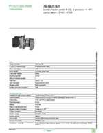 Datasheet for Schneider Electric XB4BJ53EX, EAN: 3389118030480