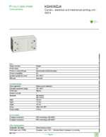 Datasheet for Schneider Electric KSA630ZJ4, EAN: 3606485012889