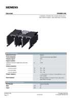 Datasheet for Siemens 3RA68802AB, EAN: 4011209867819 Datasheet for Siemens 3RA68802AB, EAN: 4011209867819