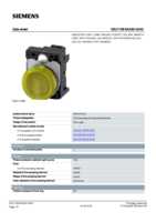 Datasheet for Siemens 3SU11066AA303AA0, EAN: 4011209959583