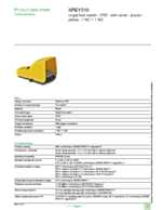 Datasheet for Schneider Electric XPEY510, EAN: 3389110221145