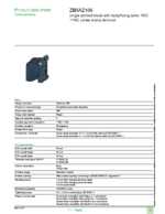 Datasheet for Schneider Electric ZB5AZ106, EAN: 3389110175844