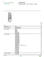 Datasheet for Schneider Electric VW3A7703, EAN: 3389118065758