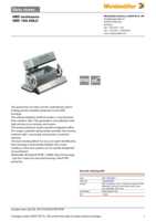 Datasheet for Weidmüller 1664060000, EAN: 4008190420758