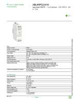Datasheet for Schneider Electric ABL8RPS24030, EAN: 3389119405607